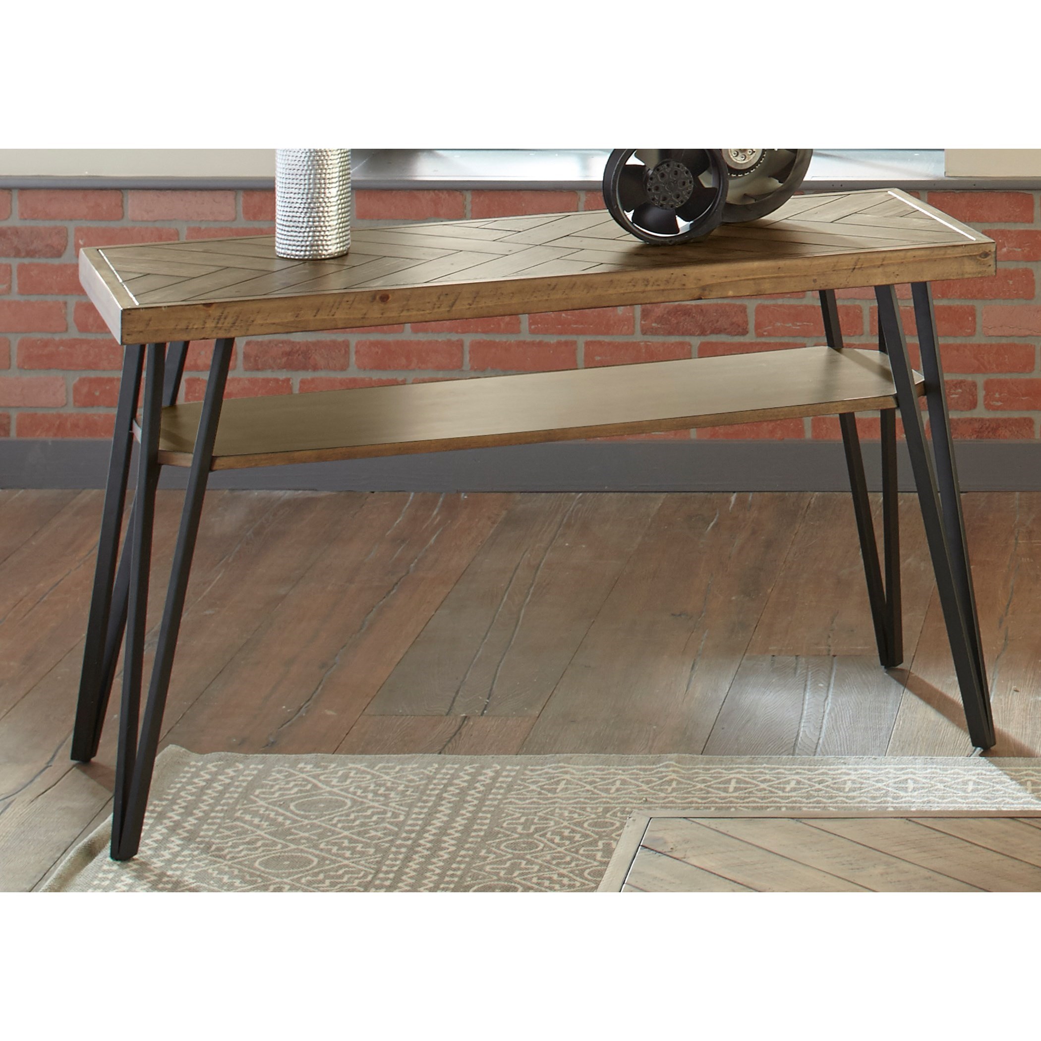 Liberty Furniture Horizons 42OT1030 Contemporary Sofa Table with Open